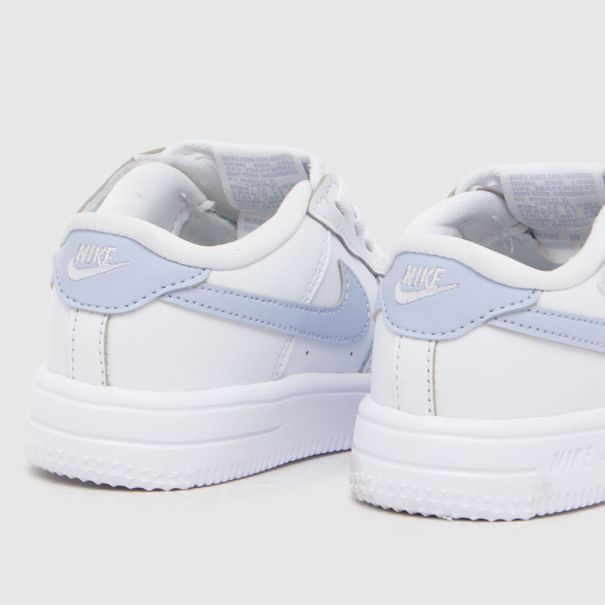 Kinder Nike Weiß-lila Force 1 Low Easyon Sneaker Nike Force 1 Low EasyOn 7