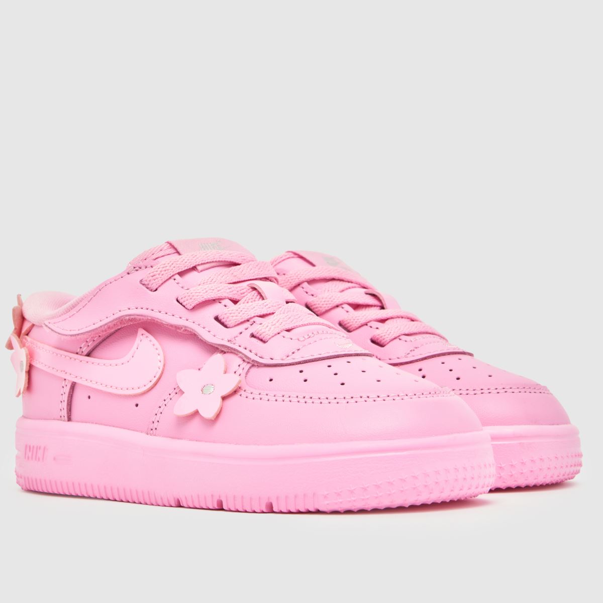 Nike Force 1 Low EasyOn Girls Toddler in Pink Nike Force 1 Low EasyOn 1