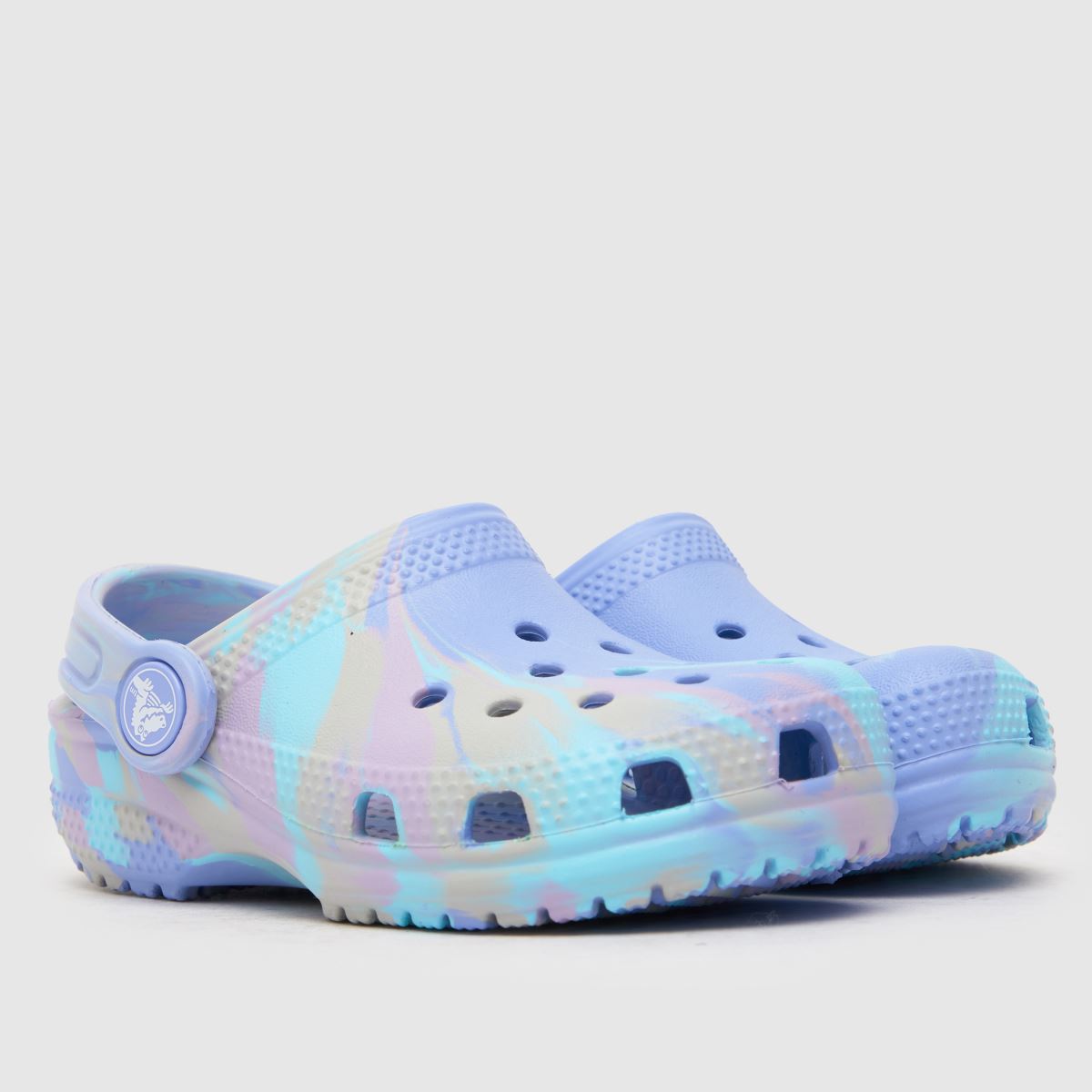 Sneaker Violett crocs Classic Clog Marble Kleinkinder | schuh