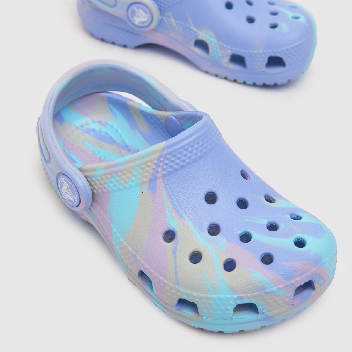 Sneaker Violett crocs Classic Clog Marble Kleinkinder | schuh
