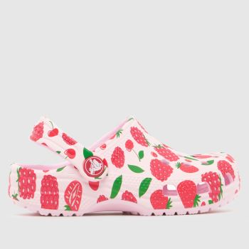 Crocs Pale Pink Classic Berry Clog Girls Toddler