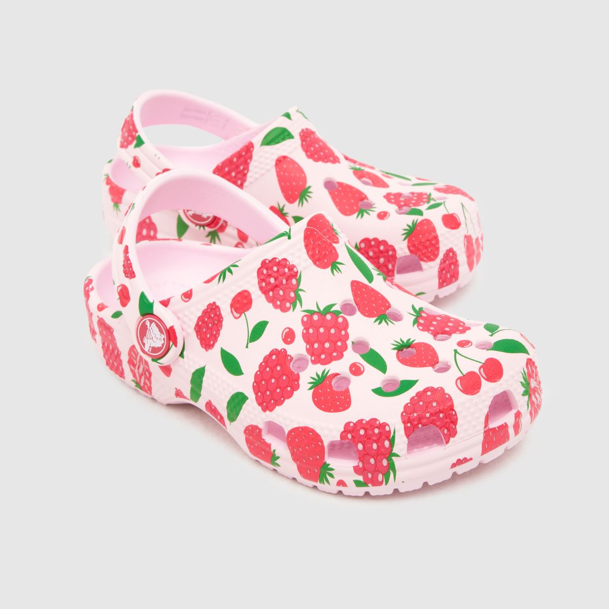 Crocs Classic Berry Clog Girls Toddler in Pale Pink Crocs Classic Berry Clog 4