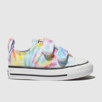 converse yellow & blue chuck taylor all star 2v lo trainers toddler converse yellow & blue chuck taylor all star 2v lo trainers toddler