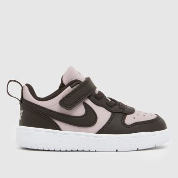Nike Brown Multi Court Borough Low Girls Toddler