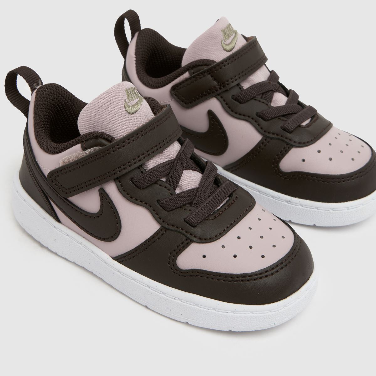 Nike Court Borough Low Girls Toddler in Brown Multi Nike Court Borough Low 4