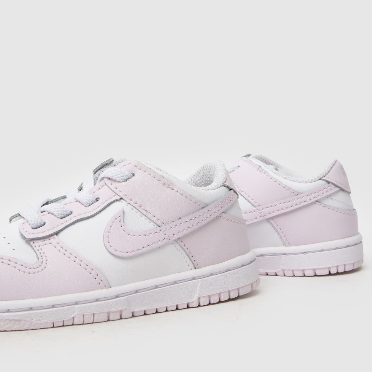 Nike Dunk Low Girls Toddler in White & Purple Nike Dunk Low 7