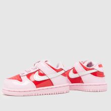 Nike Dunk Low Be Me Girls Toddler in Pink Multi Nike Dunk Low Be Me,4 of 4