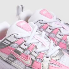 Nike P-6000 Girls Toddler in White & Pink Nike P-6000,3 of 4