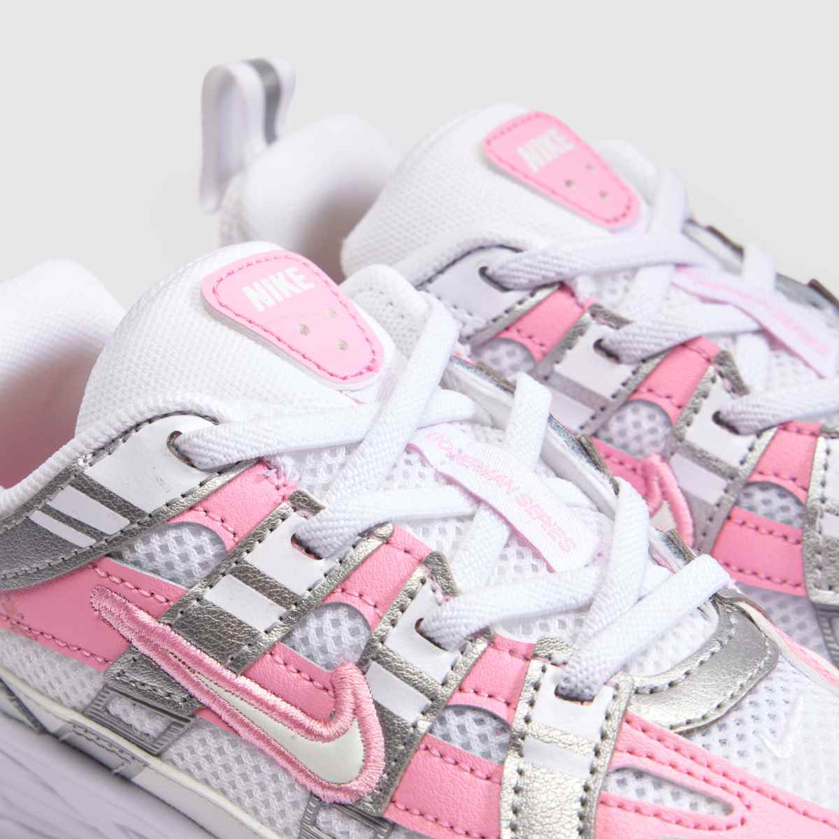 Nike P-6000 Girls Toddler in White & Pink Nike P-6000 4