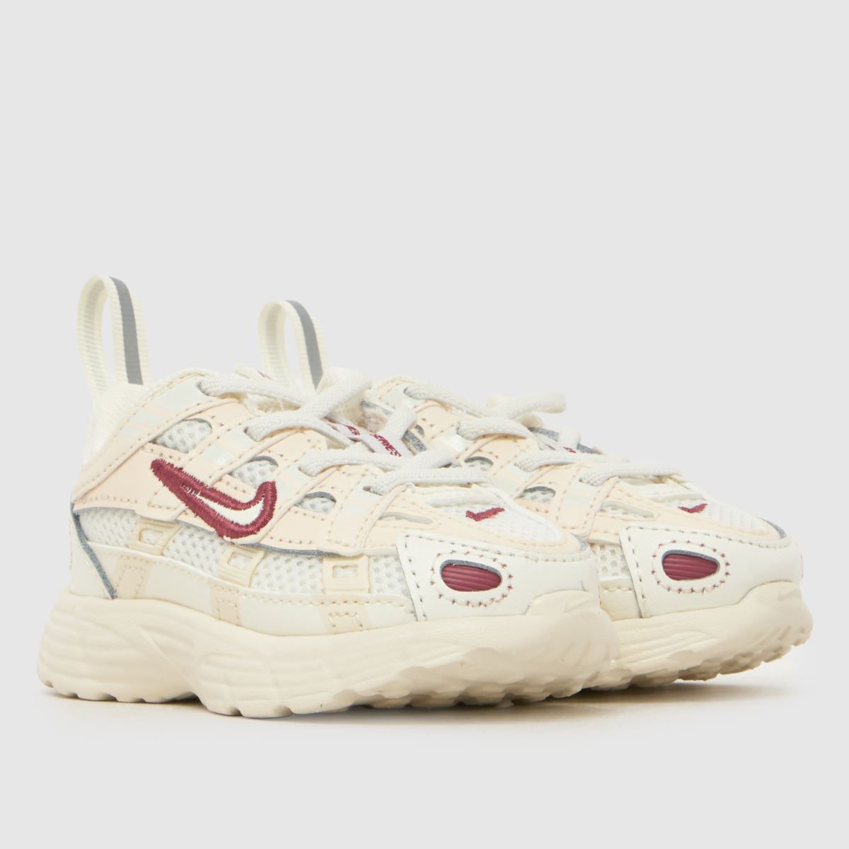 Nike P-6000 Girls Toddler in Off-White Multi Nike P-6000 1