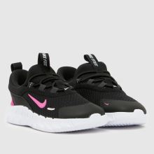 Kinder Nike Schwarz-pink Free Ride Sneaker Nike Free Ride,2 von 4