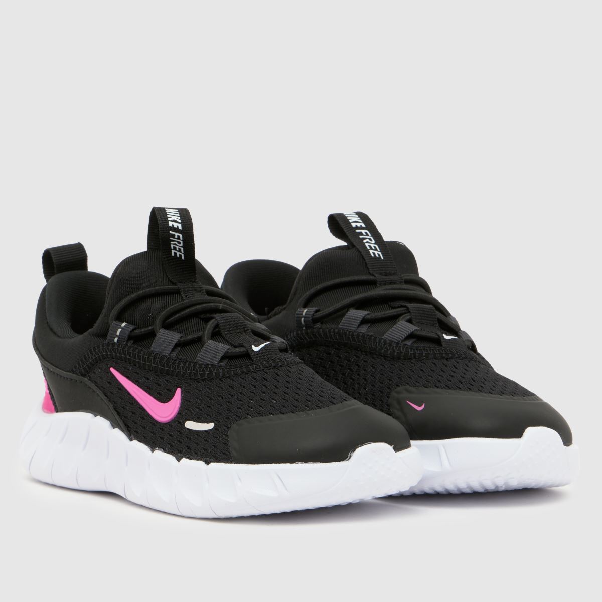 Kinder Nike Schwarz-pink Free Ride Sneaker Nike Free Ride 1