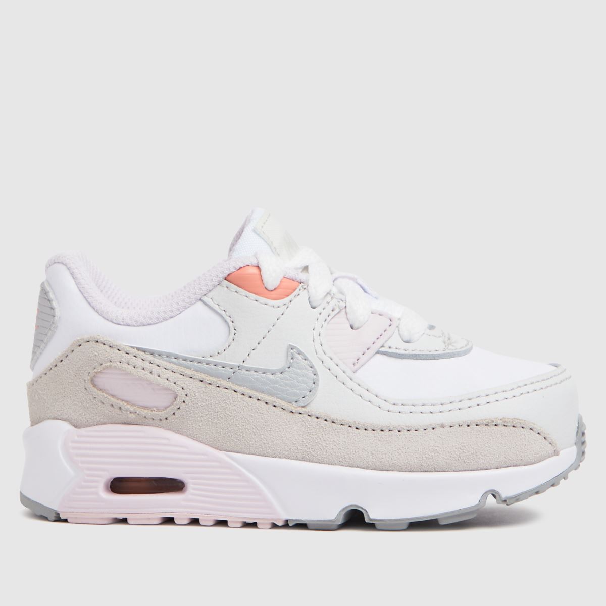 white nike air max girls