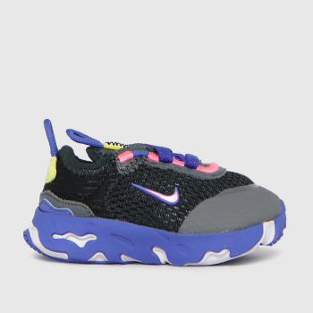 Nike black and blue react live trainers toddler Nike black and blue react live trainers toddler