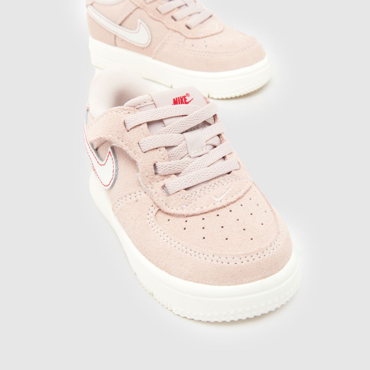 Nike Force 1 Low Easyon LV8 Girls Toddler in Pale Pink Nike Force 1 Low Easyon LV8 4