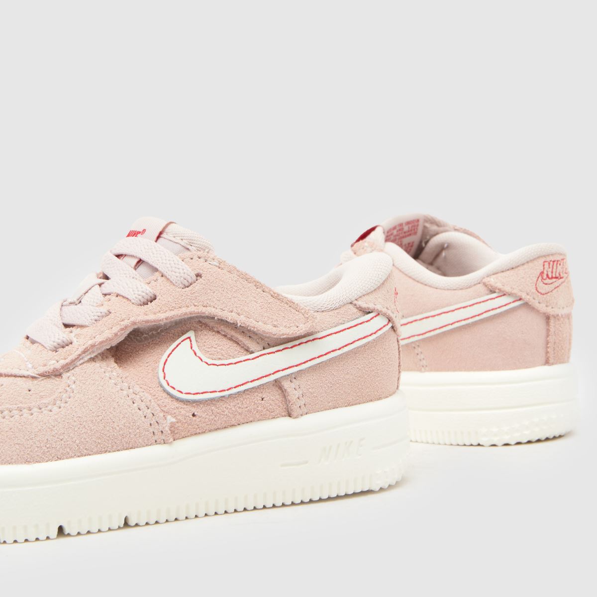Nike Force 1 Low Easyon LV8 Girls Toddler in Pale Pink Nike Force 1 Low Easyon LV8 7