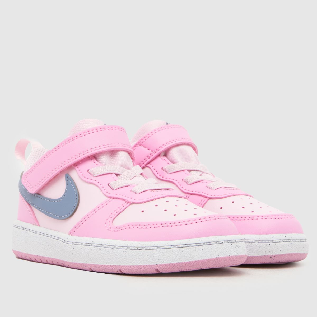 Nike Court Borough Low Girls Toddler in Pink Nike Court Borough Low 1