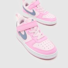 Nike Court Borough Low Girls Toddler in Pink Nike Court Borough Low,3 of 4