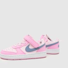 Nike Court Borough Low Girls Toddler in Pink Nike Court Borough Low,4 of 4