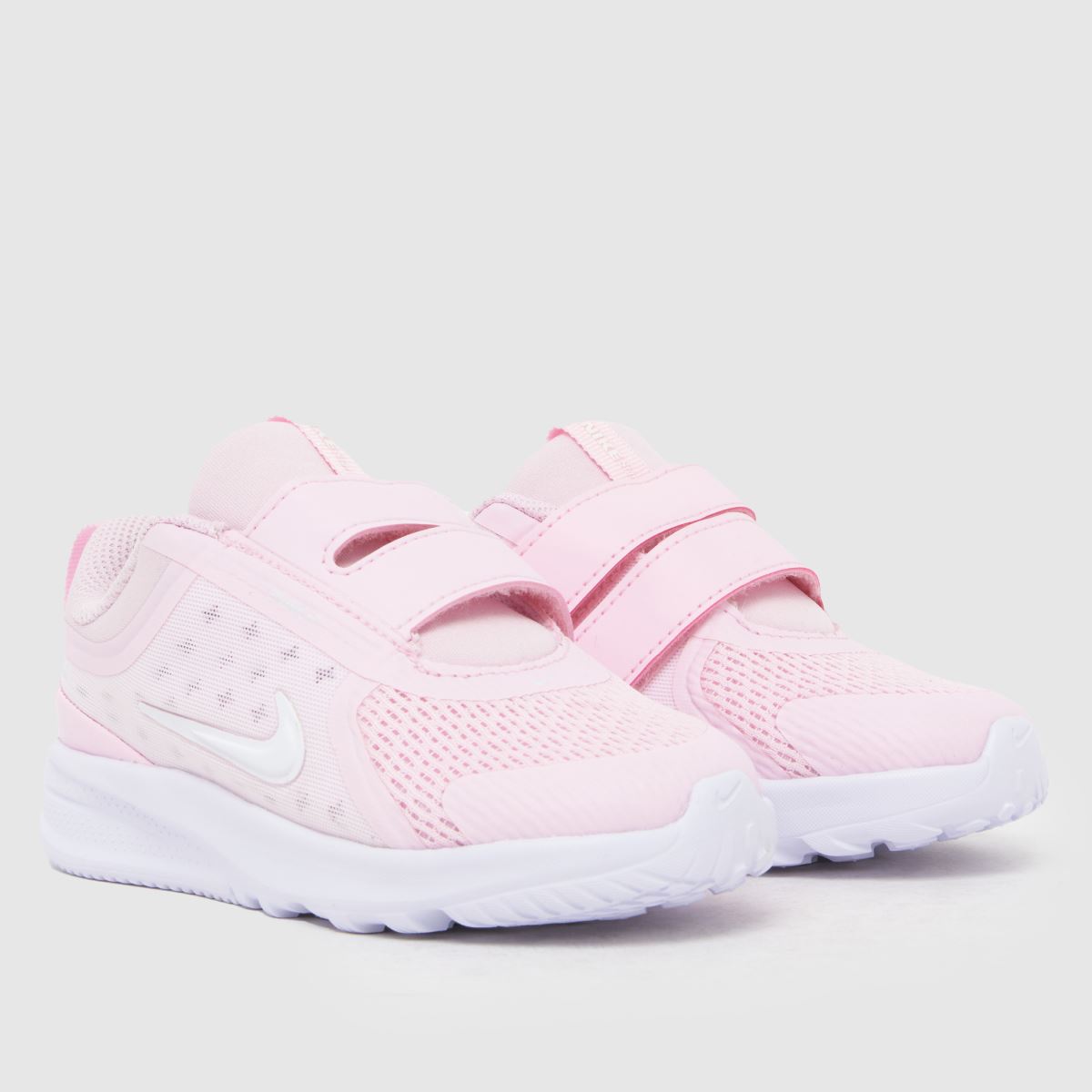 Kids Girls Toddler Pale Pink Nike Star Runner Trainers schuh