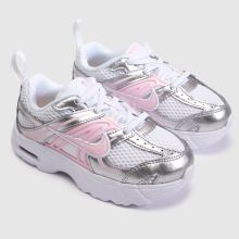 Nike Air Max Moto 2K Girls Toddler in White & Pink Nike Air Max Moto 2K,3 of 4