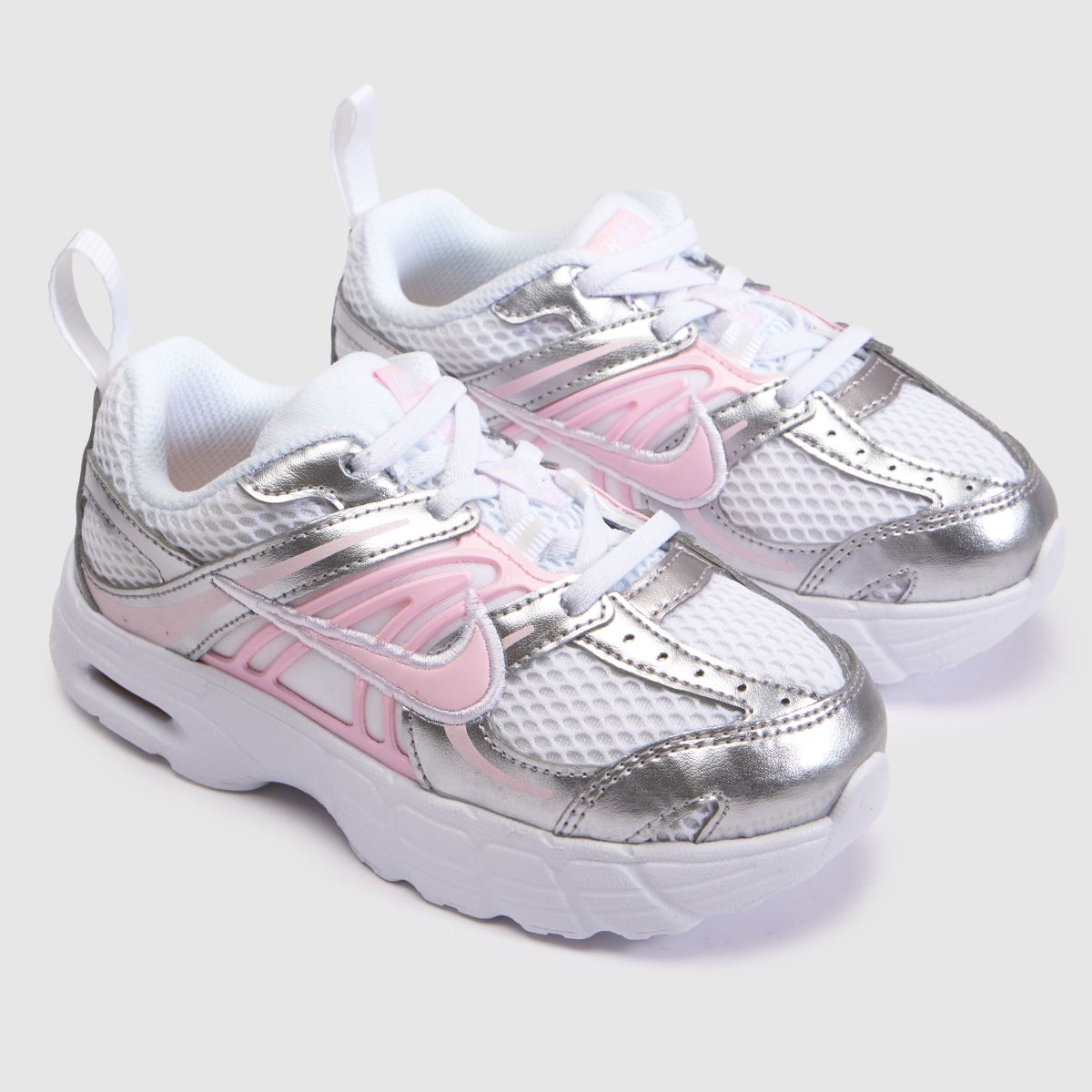 Nike Air Max Moto 2K Girls Toddler in White & Pink Nike Air Max Moto 2K 4