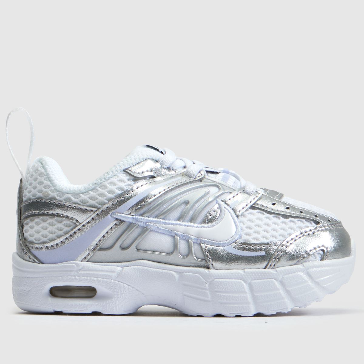 Nike Air Max Moto 2K Girls Toddler in White & Purple Nike Air Max Moto 2K