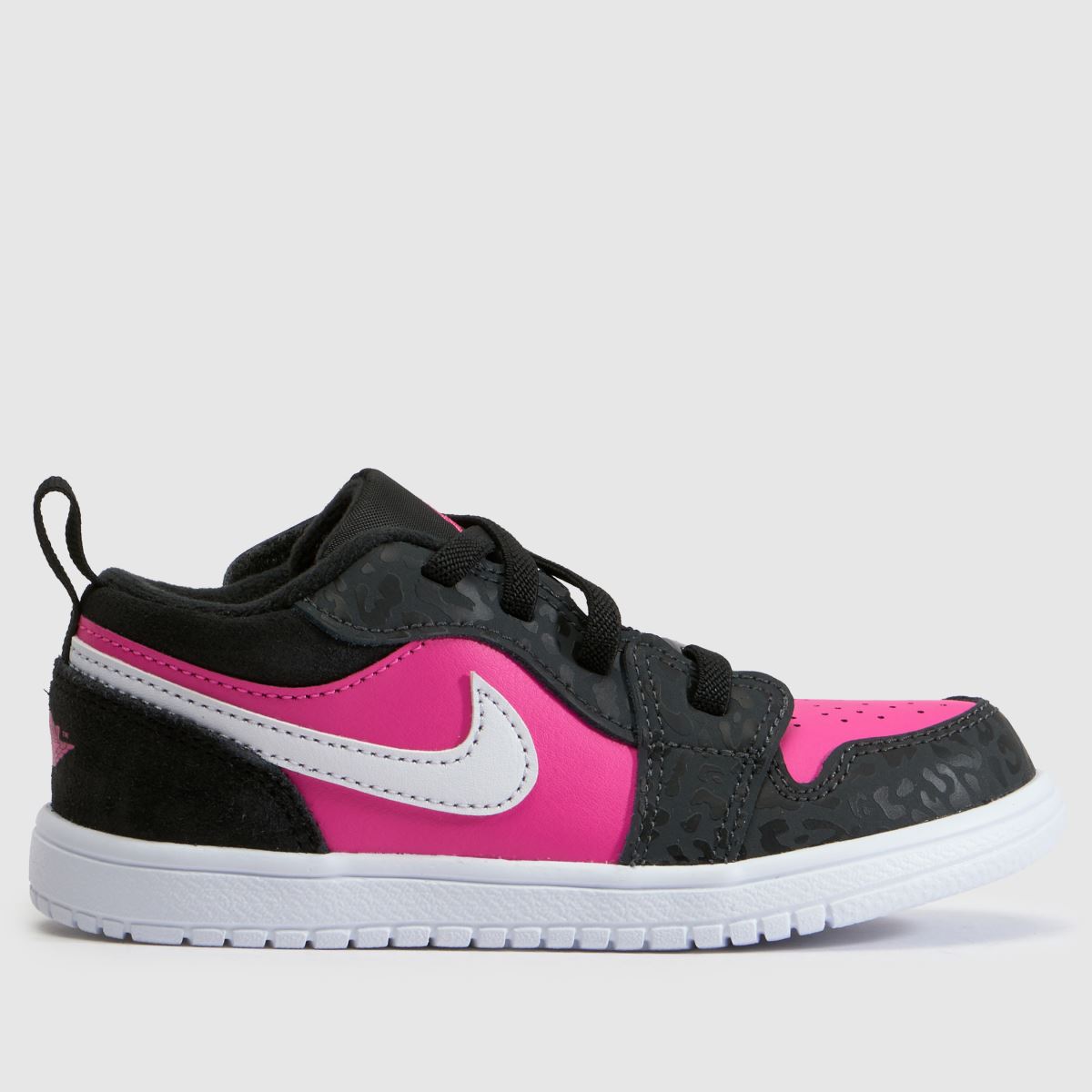 Nike Jordan 1 Low ALT Girls Toddler in Black & pink Nike Jordan 1 Low ALT
