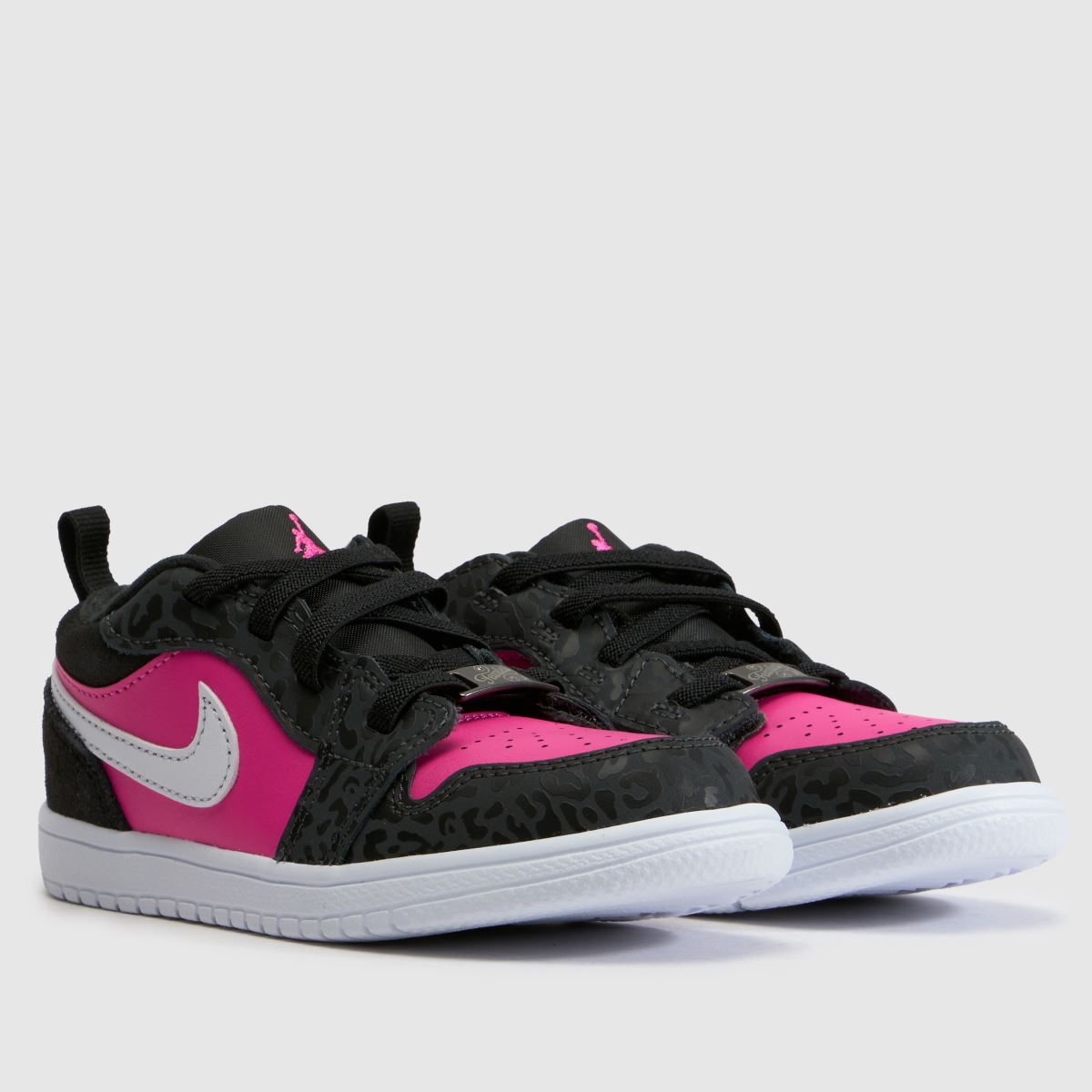 Nike Jordan 1 Low ALT Girls Toddler in Black & pink Nike Jordan 1 Low ALT 1