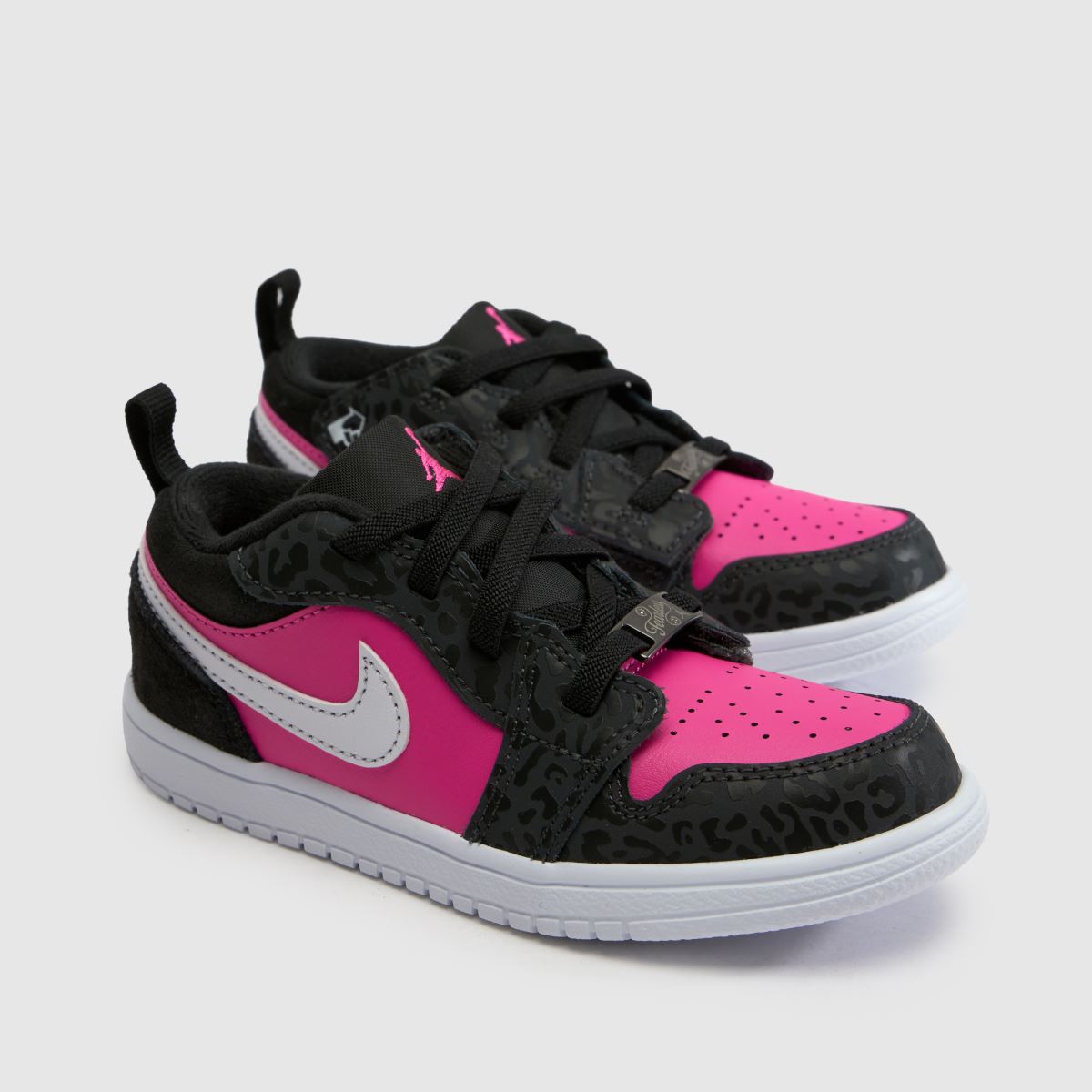 Nike Jordan 1 Low ALT Girls Toddler in Black & pink Nike Jordan 1 Low ALT 4