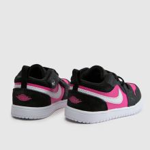 Nike Jordan 1 Low ALT Girls Toddler in Black & pink Nike Jordan 1 Low ALT,4 of 4