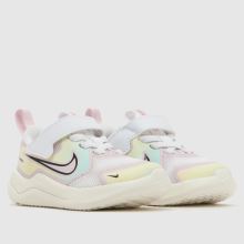 Nike Cosmic Runner Girls Toddler in White Multi Nike Cosmic Runner,2 of 4