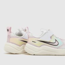 Nike Cosmic Runner Girls Toddler in White Multi Nike Cosmic Runner,4 of 4