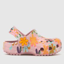 Kinder Crocs Bunt Classic Flower Power Clog Sneaker Crocs Classic Flower Power Clog,1 von 4