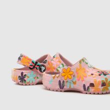 Kinder Crocs Bunt Classic Flower Power Clog Sneaker Crocs Classic Flower Power Clog,4 von 4