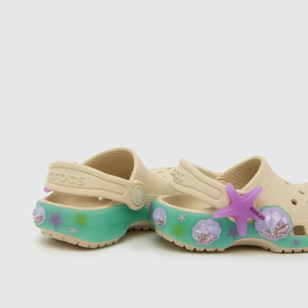 Crocs Classic Mermaid Clog Girls Toddler in Multi Crocs Classic Mermaid Clog 7