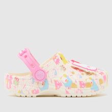 Crocs Classic Hello Kitty Clog Girls Toddler in Pink Multi Crocs Classic Hello Kitty Clog,1 of 4