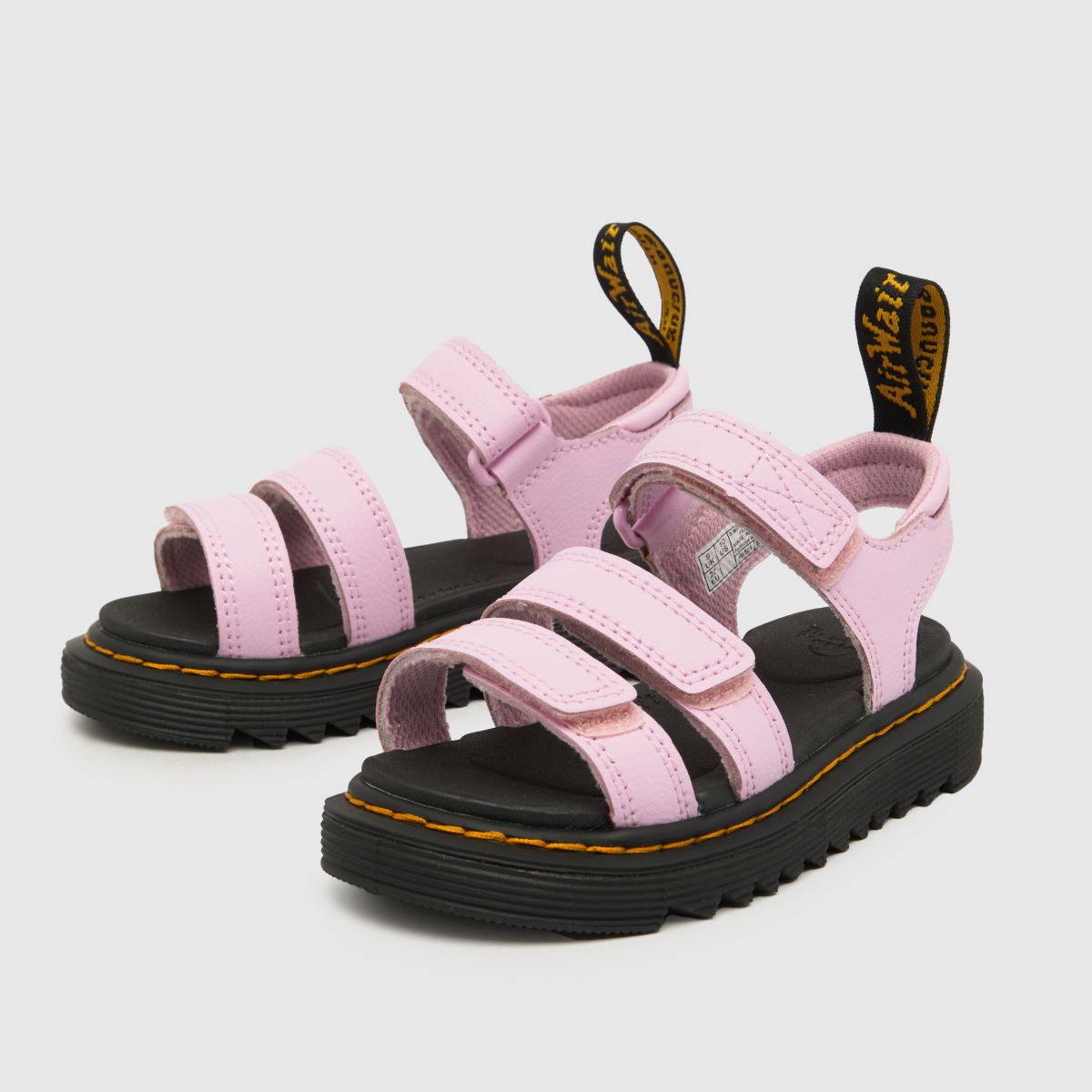 Dr Martens Klaire Girls Toddler in Pale Pink Dr Martens Klaire 4