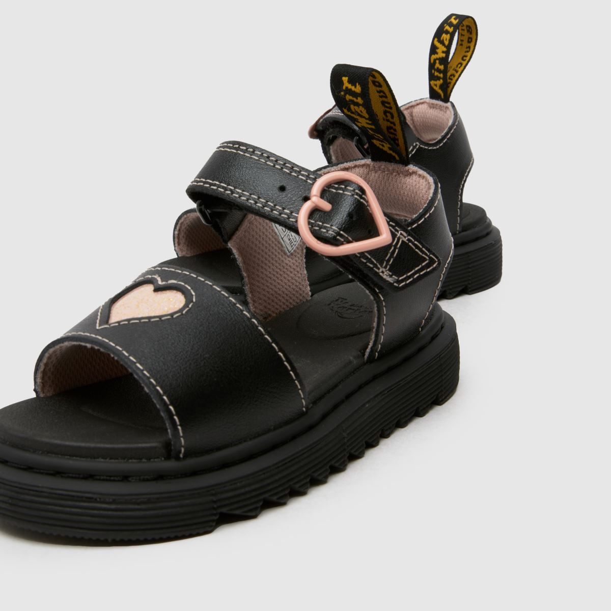 Kinder Dr Martens Schwarz-pink Marlowe Hearts Sneaker Dr Martens Marlowe Hearts 7