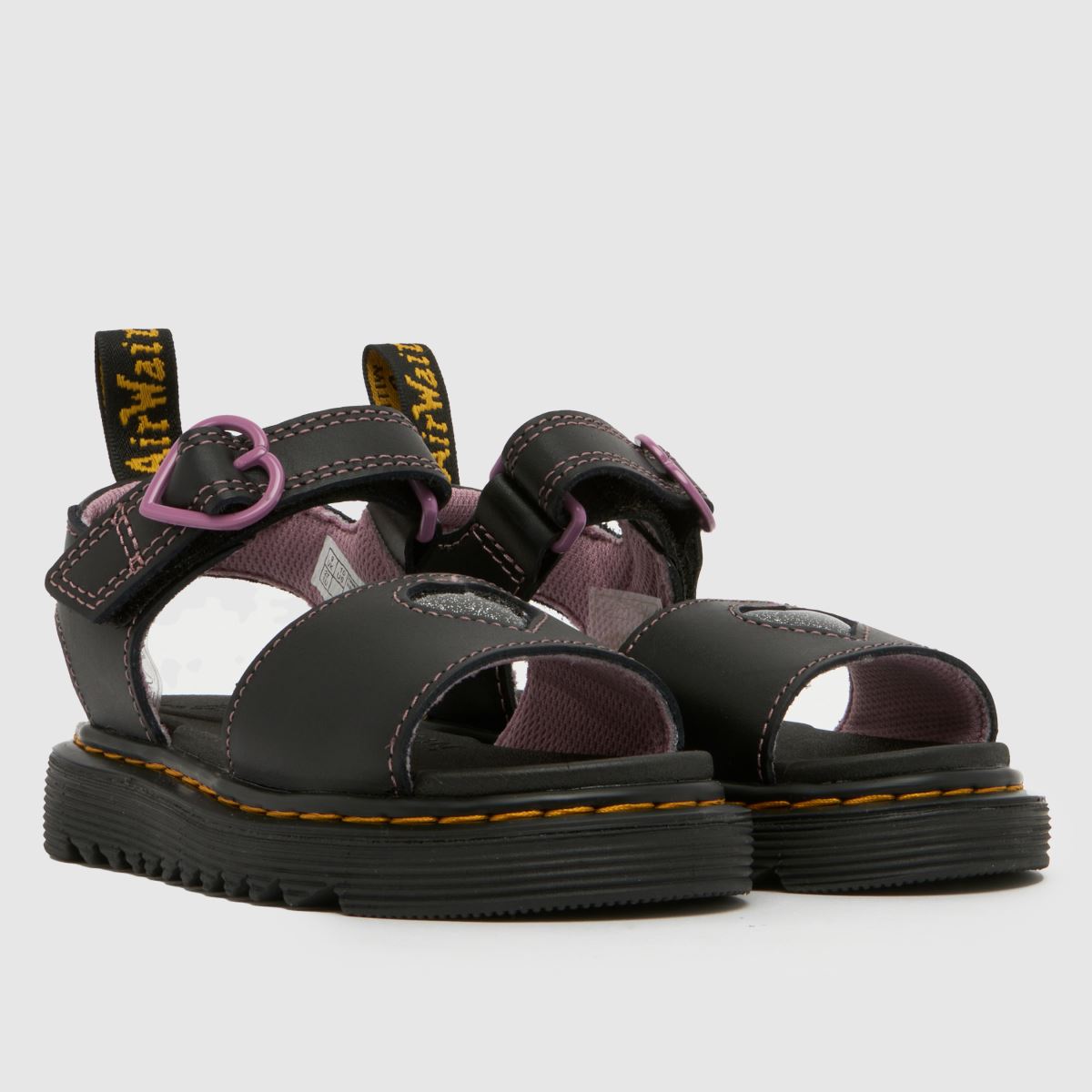 Kinder Dr Martens Schwarz Marlowe Hearts Ii Sneaker Dr Martens Marlowe Hearts II 1