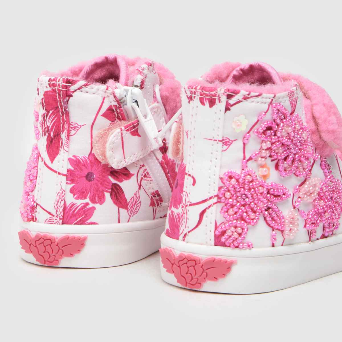 Kinder Lelli Kelly Weiß-pink Brooke 2 Mid Sneaker Lelli Kelly Brooke 2 Mid 7