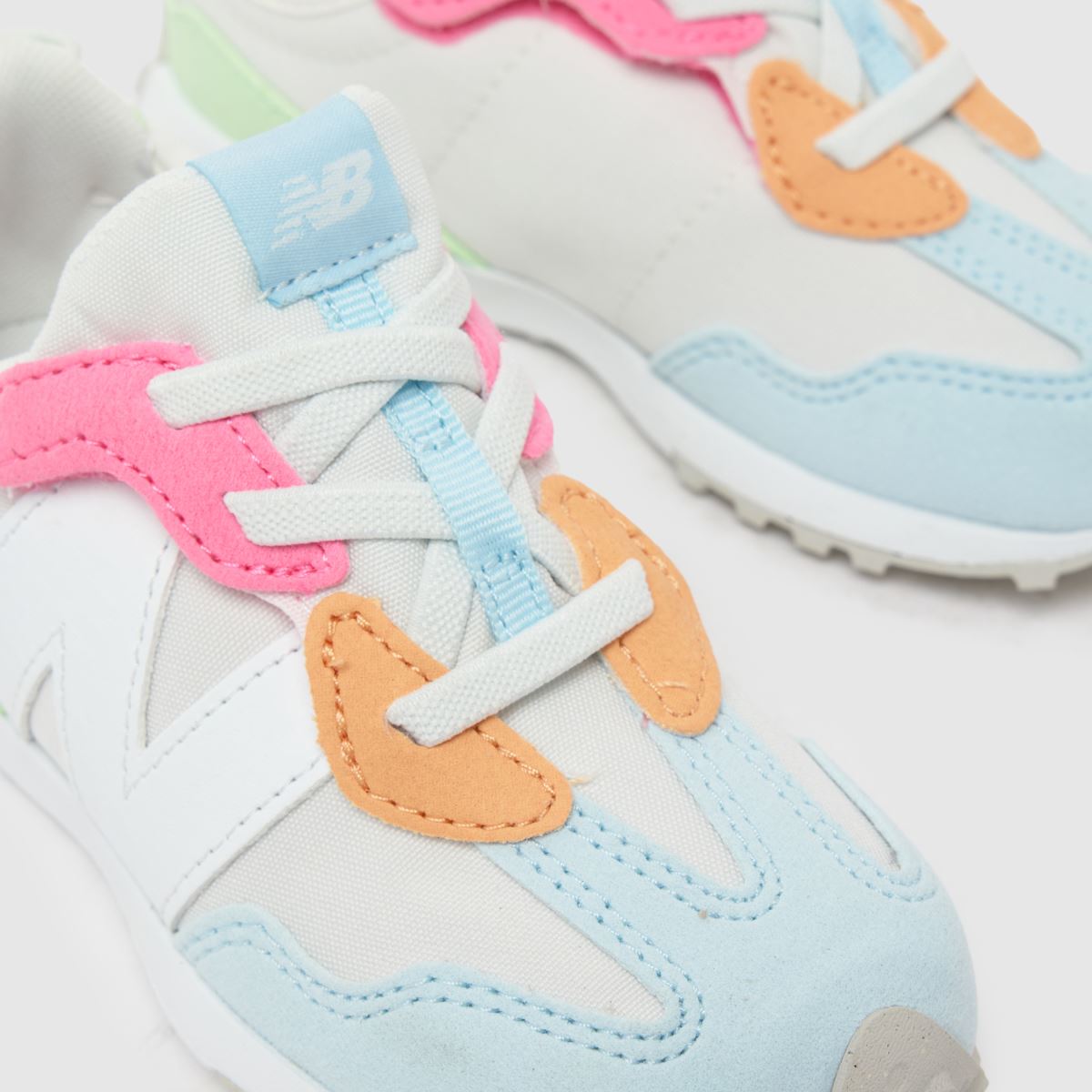 New Balance 327 Girls Toddler in White Multi New Balance 327 7