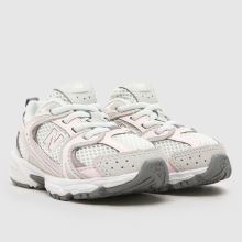 New Balance 530 Girls Toddler in Grey Matter & Pink Salt New Balance 530,2 of 4