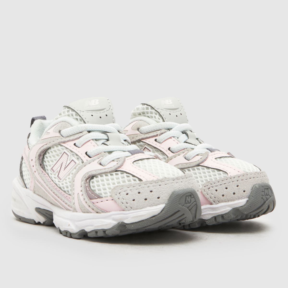New Balance 530 Girls Toddler in Grey Matter & Pink Salt New Balance 530 1