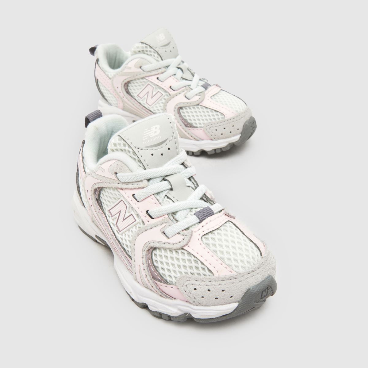 New Balance 530 Girls Toddler in Grey Matter & Pink Salt New Balance 530 4