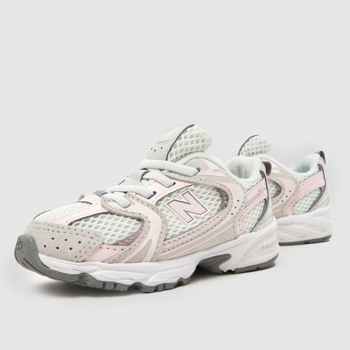 New Balance 530 Girls Toddler in Grey Matter & Pink Salt New Balance 530 7