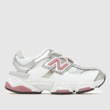 New Balance 9060 Girls Toddler in White Multi New Balance 9060,1 of 4