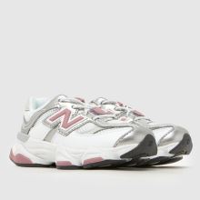 New Balance 9060 Girls Toddler in White Multi New Balance 9060,2 of 4