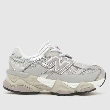 New Balance Silver 9060 Girls Toddler