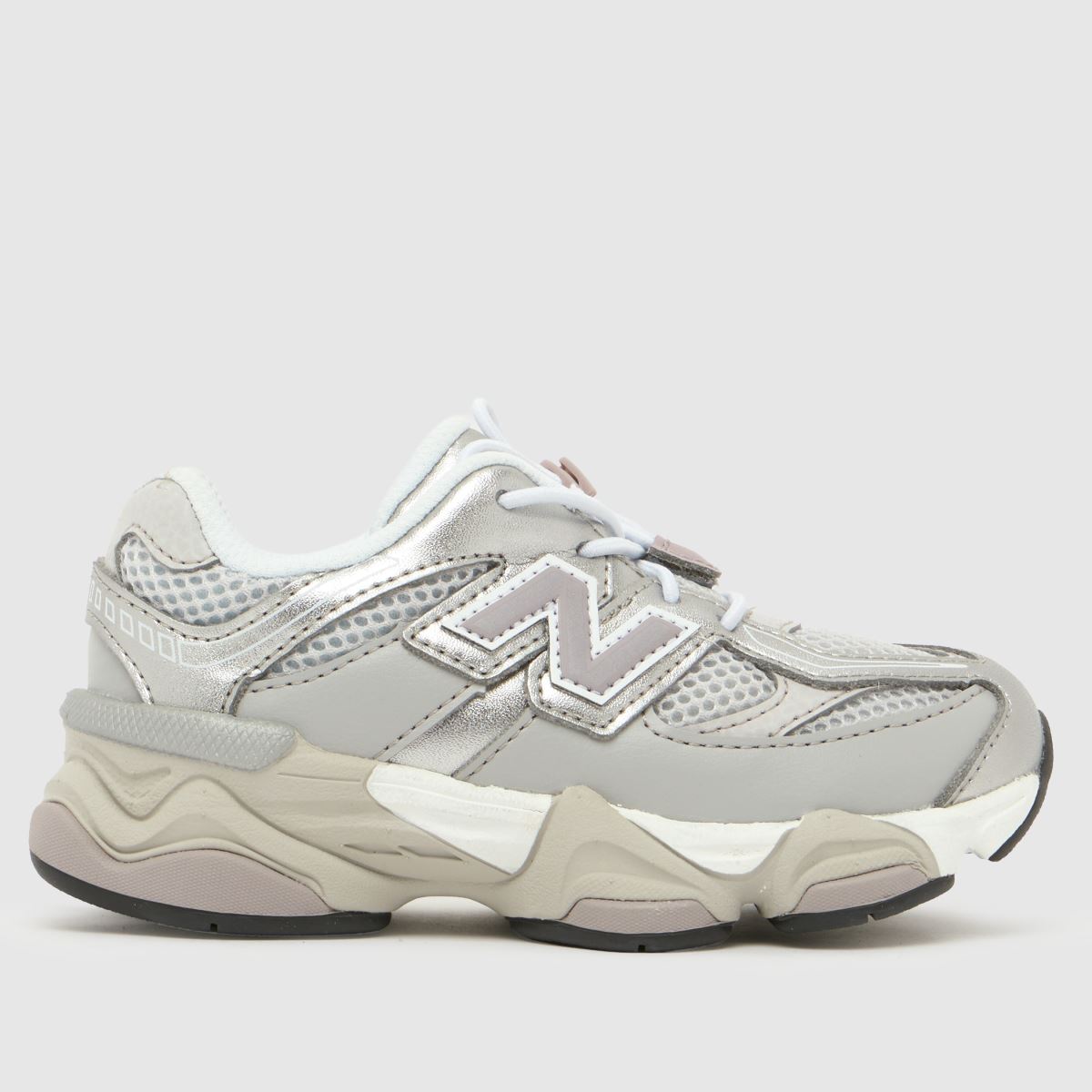 New Balance Silver 9060 Girls Toddler Trainers